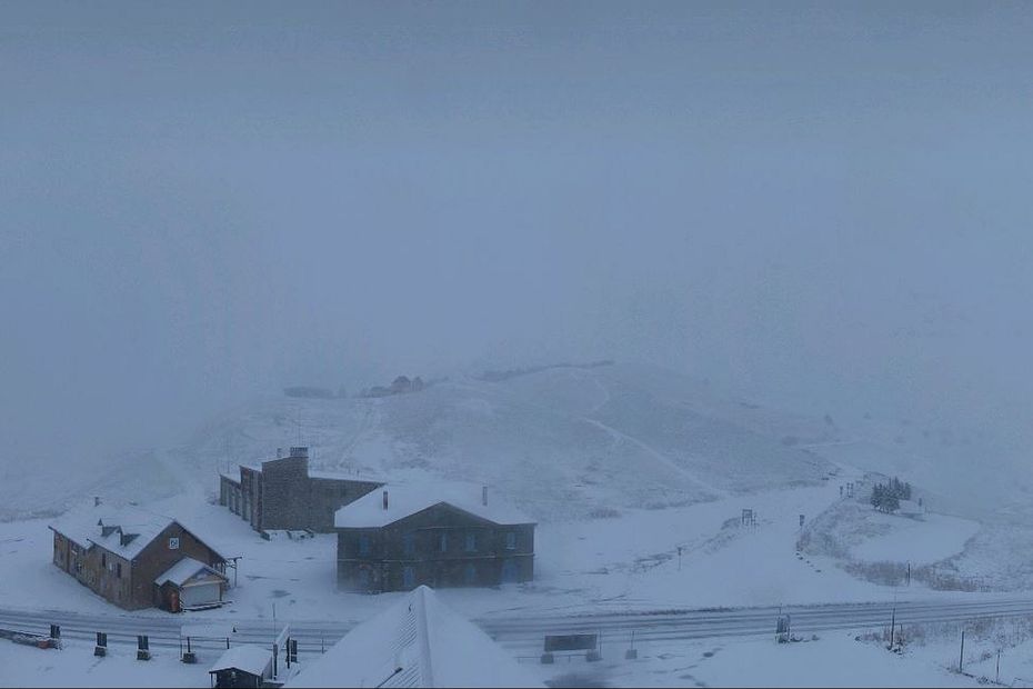 Schnee in den Hautes-Alpes, das Departement auf Warnstufe Gelb gesetzt