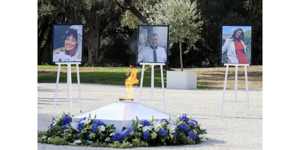 Anschlag in Nizza: Nationale Ehrung der drei Opfer