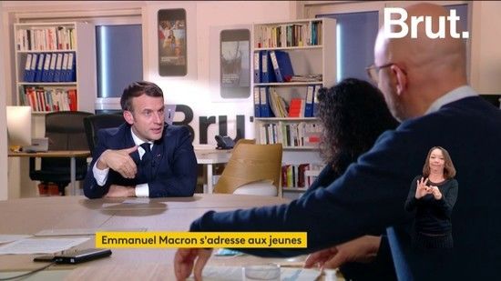 Polizeigewalt, Diskriminierung, Klima: 2 stündiges Interview von Emmanuel Macron auf ‚Brut‘