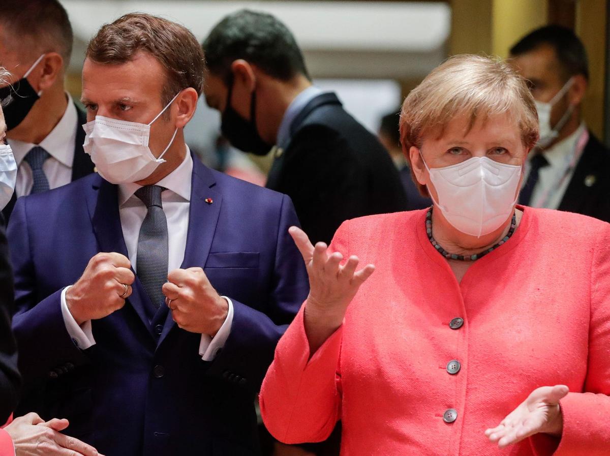 Macron und Merkel im Gespräch über europäische Verteidigung und US-Beziehungen