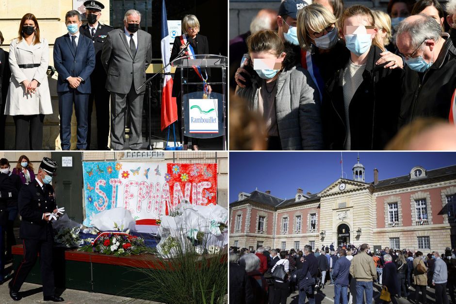 Rambouillet: Ehrung und Emotionen für getötete Polizistin
