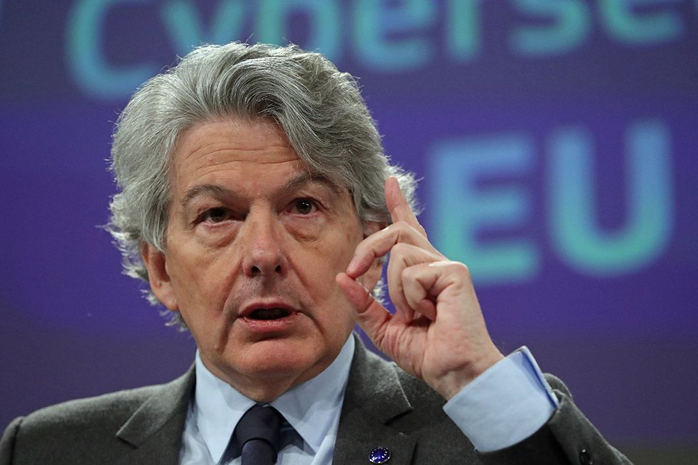 EU könnte Covid-19-Immunität bis Mitte Juli erreichen, sagt Thierry Breton