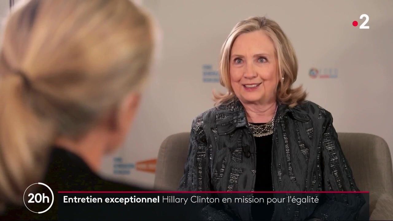 Gleichberechtigung zwischen Frauen und Männern: Interview mit Hillary Clinton auf France 2