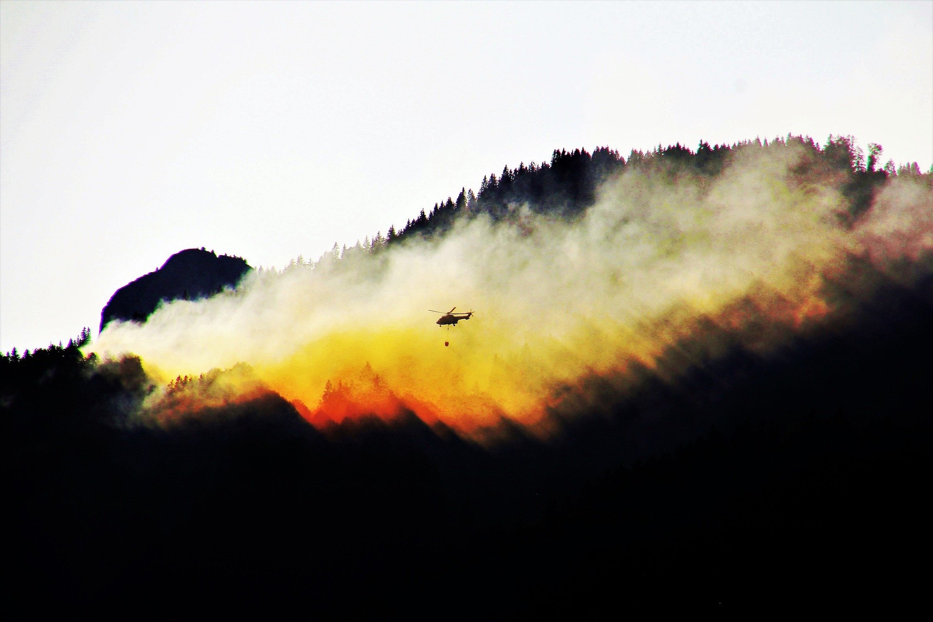 Nun auch Südportugal von großem Waldbrand betroffen