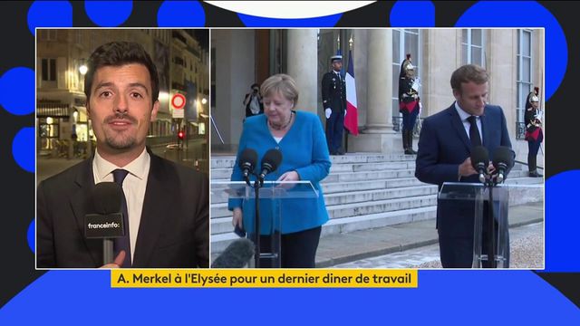 Macron und Merkel treffen sich zu einem letzten Arbeitsessen