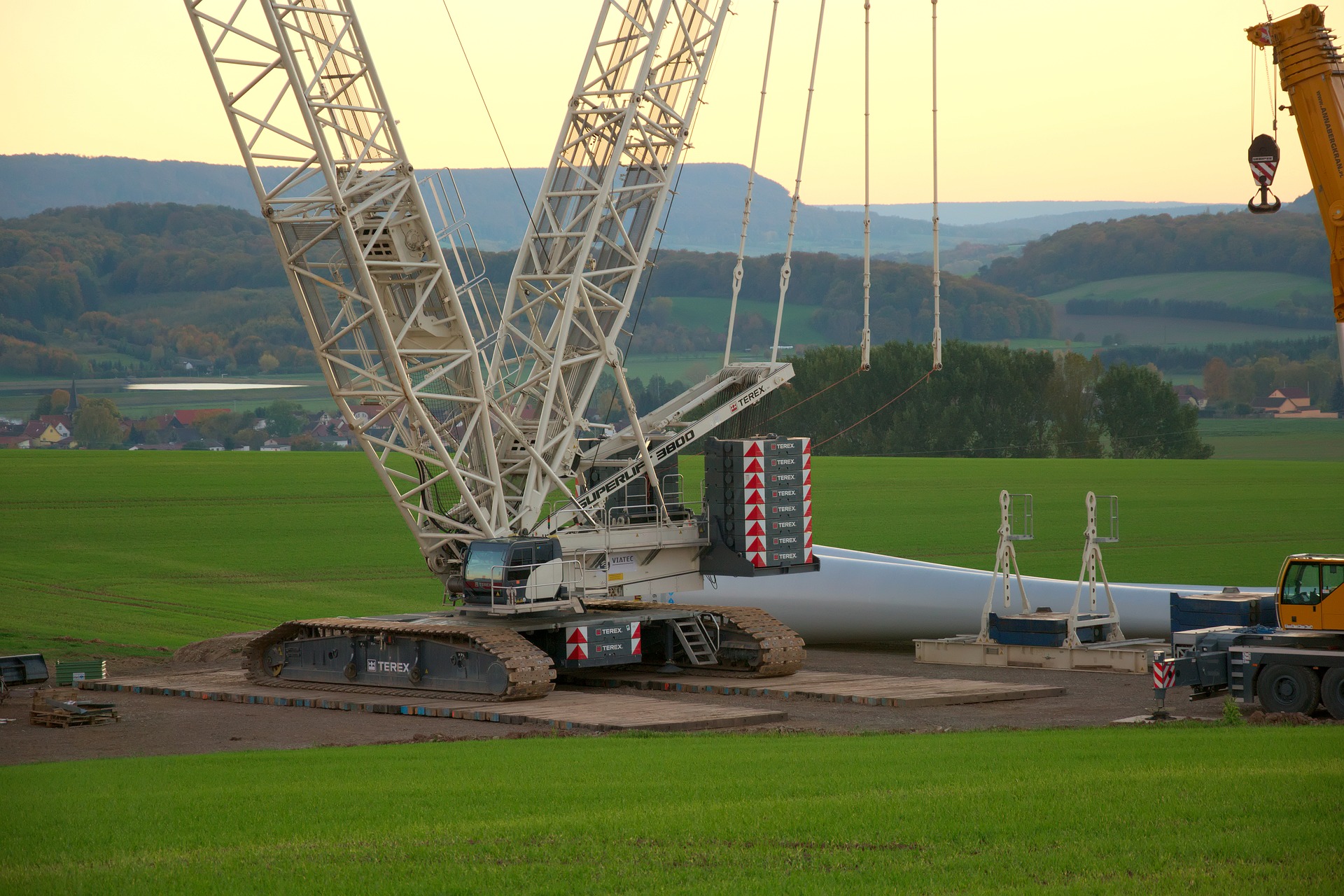 Deux-Sèvres: Arbeiter stirbt auf Windpark-Baustelle unter einem 3 Tonnen schweren Bauteil