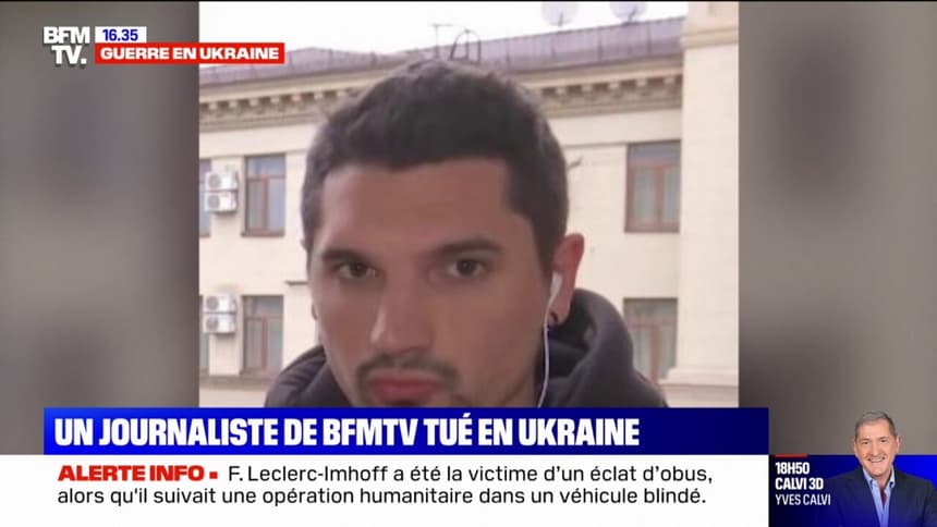 Tod von Frédéric Leclerc-Imhoff: Russische Presse bezeichnet den französischen Journalisten als „Söldner“