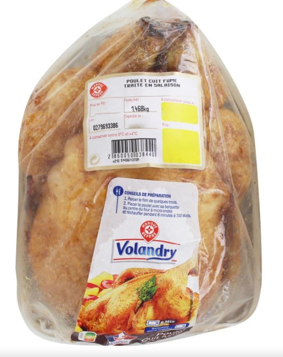 Produktrückruf: Mit Listeria verseuchtes Hähnchen in allen Leclerc-Filialen in Frankreich