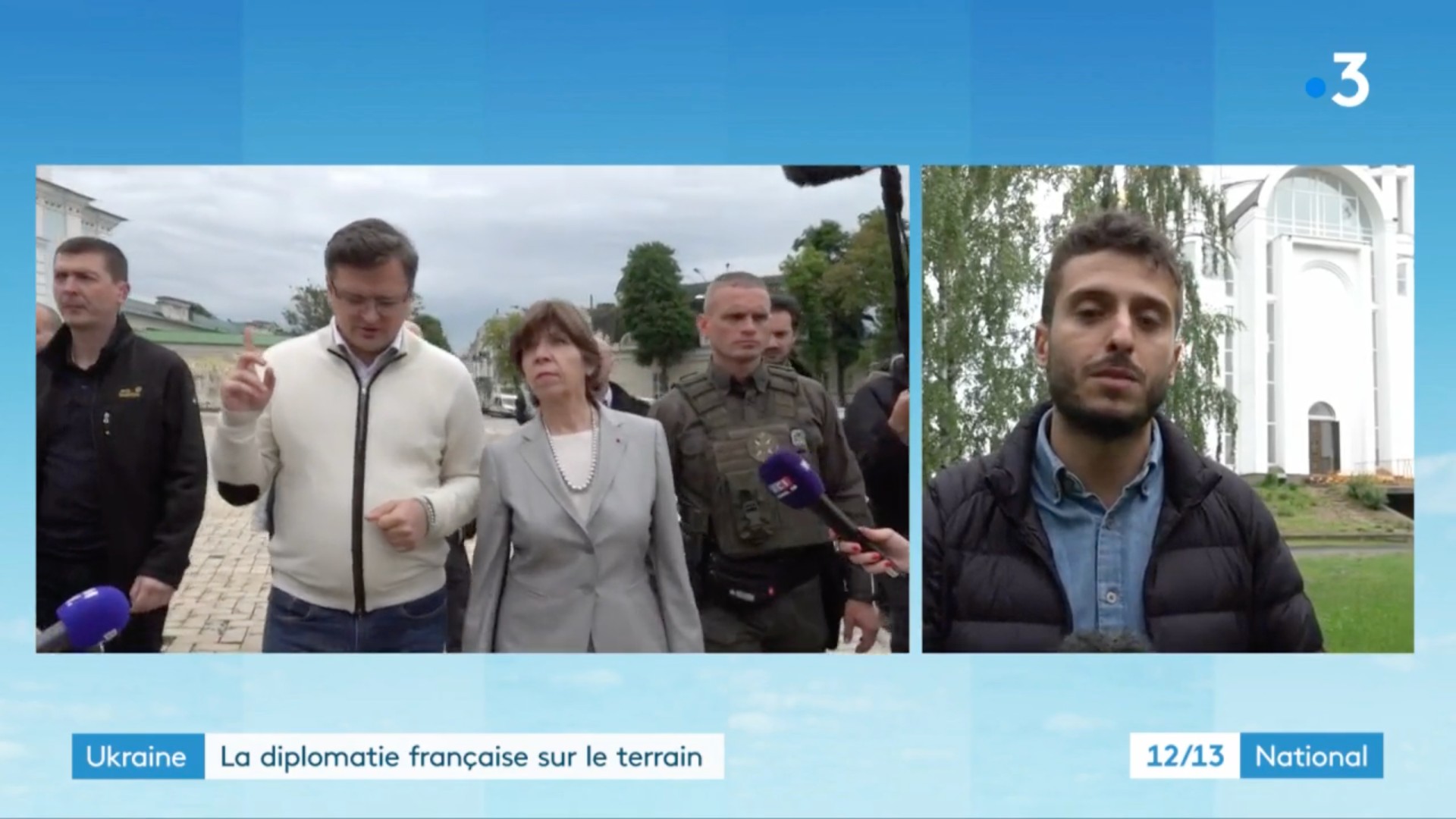 Ukraine-Krieg: Französische Außenministerin besucht Butscha