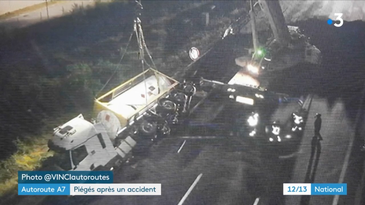 24-Stunden-Stau: Teil der Autobahn A7 nach Unfall eines Tanklastzugs gesperrt