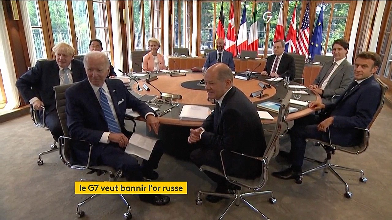 G7-Gipfel: Embargo gegen russisches Gold
