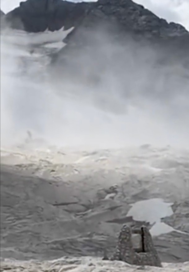 Abgebrochener Gletscher in den italienischen Alpen: Rom macht die globale Erwärmung verantwortlich