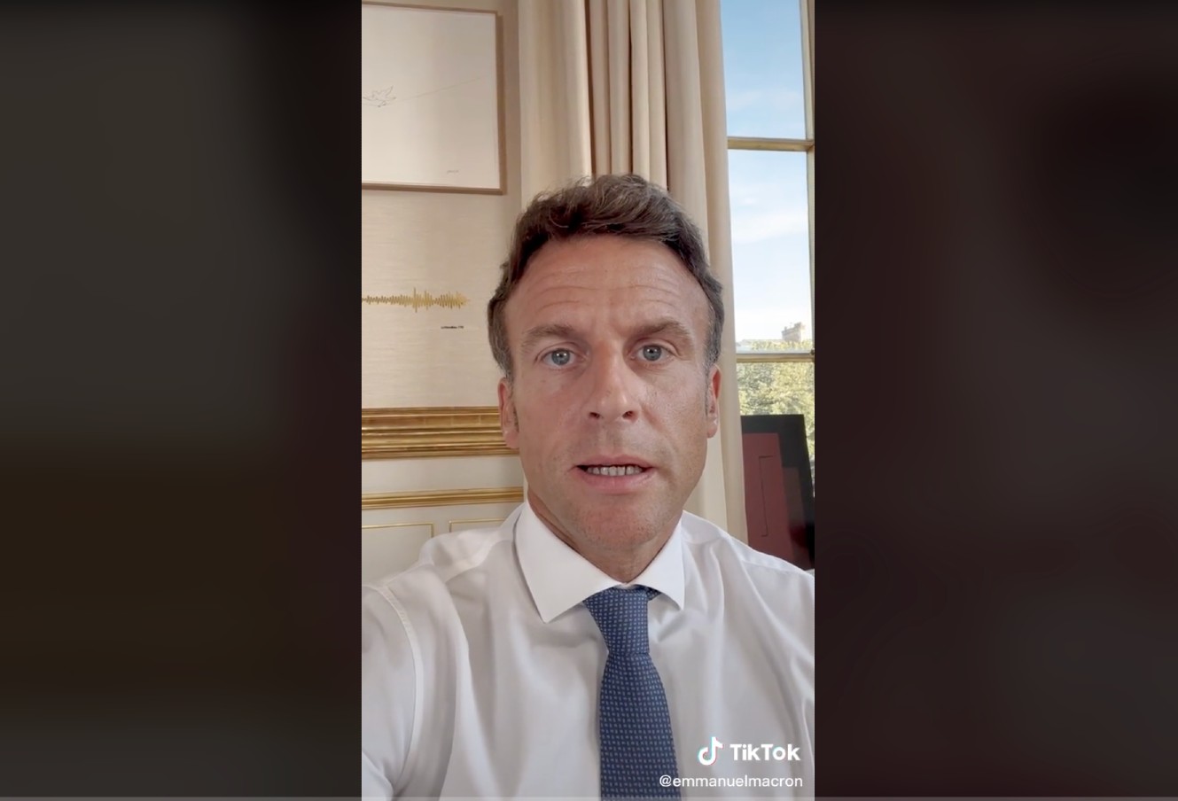Macron_TikTok