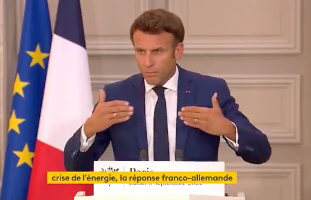 Energiekrise: Emmanuel Macron schwört Franzosen auf Sparsamkeit ein