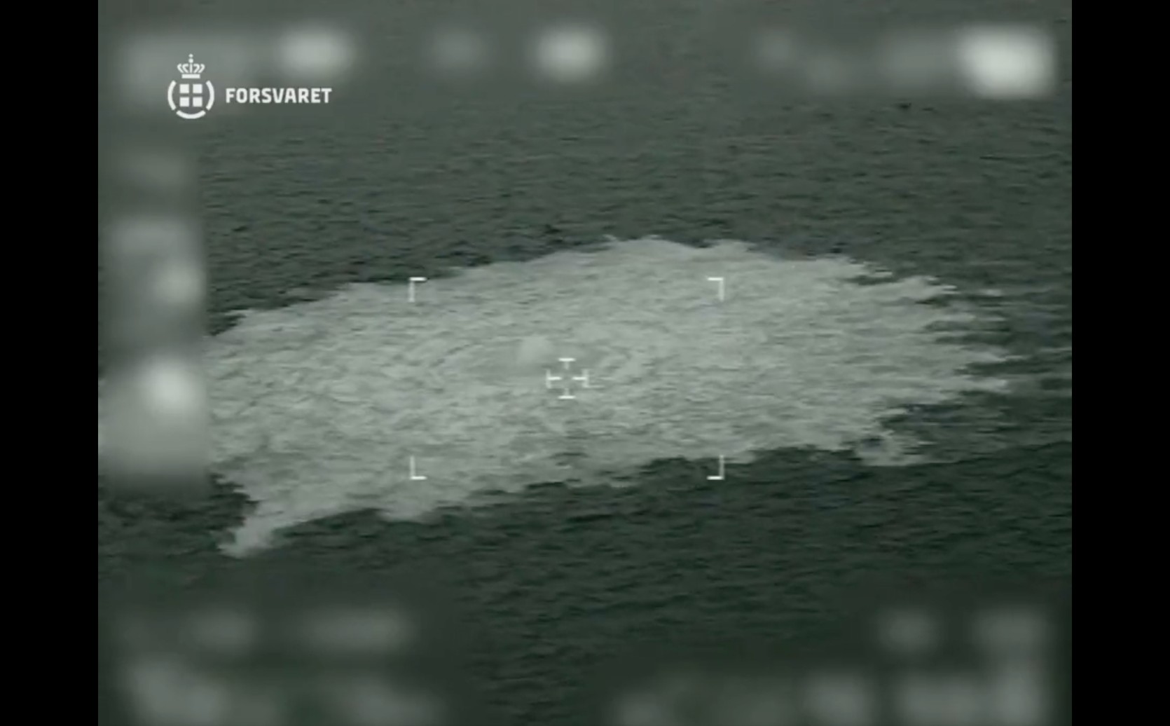Nord Stream-Lecks: Grosse Gasblasen steigen in der Ostsee auf