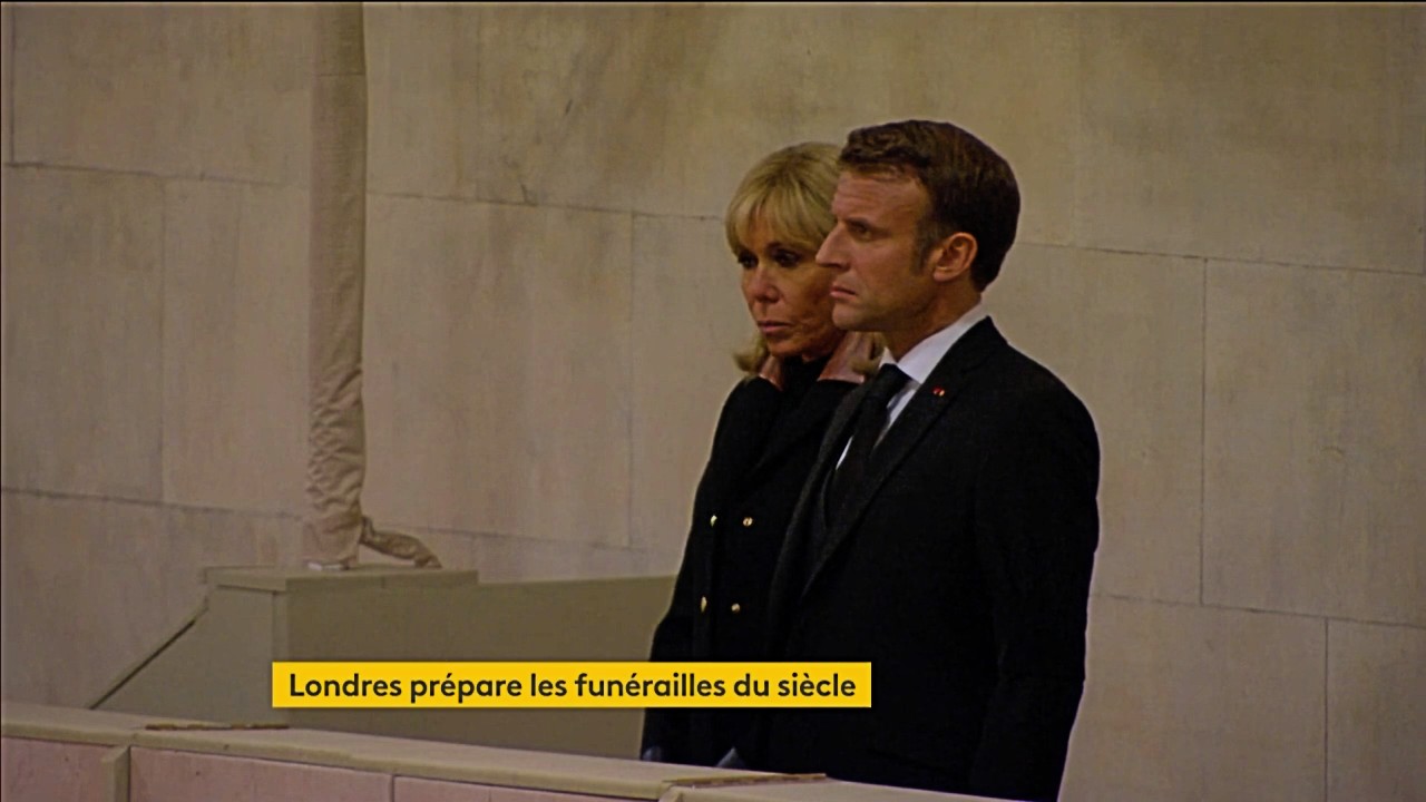 Beerdigung von Elizabeth II: Emmanuel Macron erweist der Königin die letzte Ehre