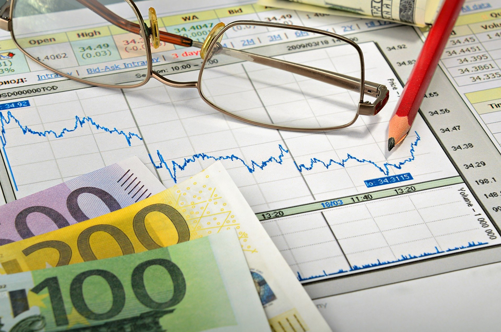 Euro fällt gegenüber US-Dollar auf 20-Jahres-Tief
