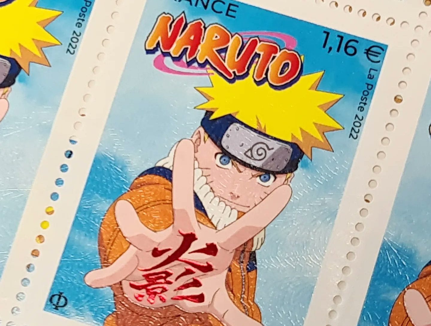 La Poste gibt eine Sammler-Briefmarke zu Ehren der Manga-Comics heraus