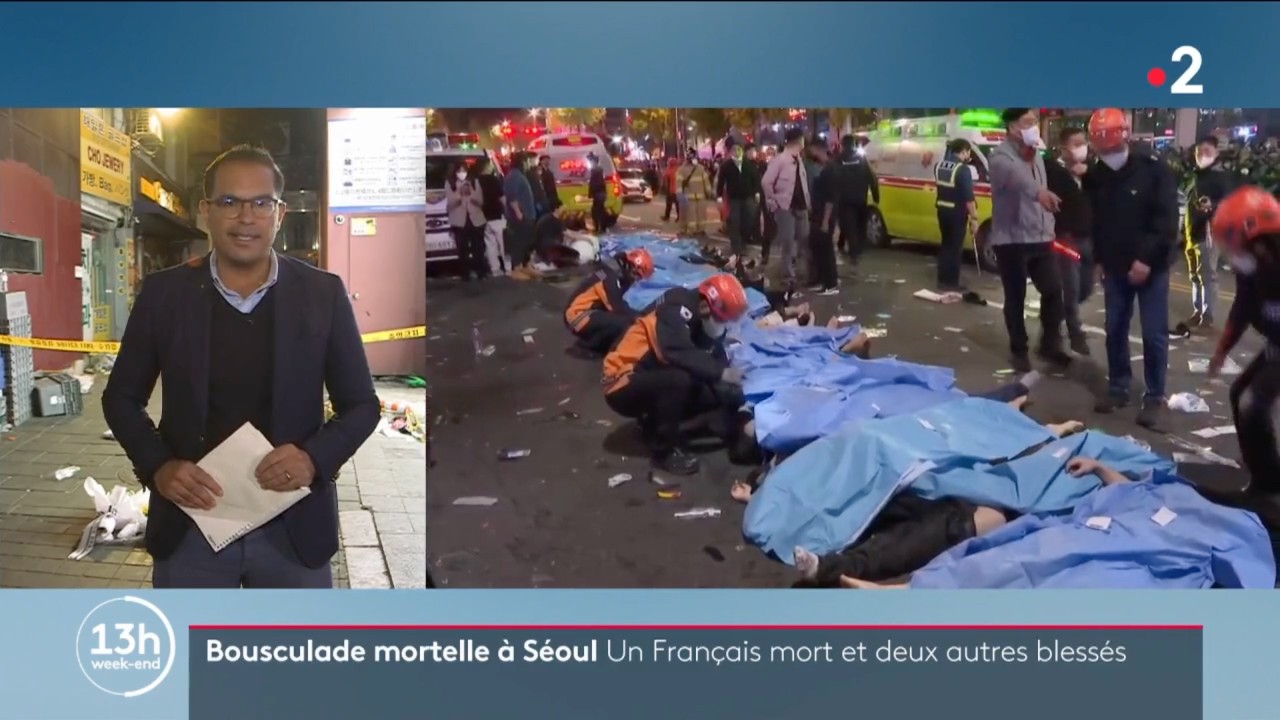 Massenpanik in Seoul: Ein Franzose tot und zwei weitere verletzt