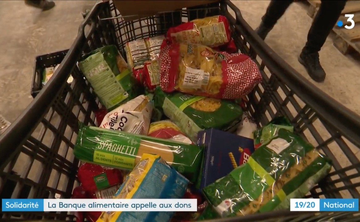 Frankreich: 130.000 Freiwillige sammeln an diesem Wochenende Lebensmittelspenden