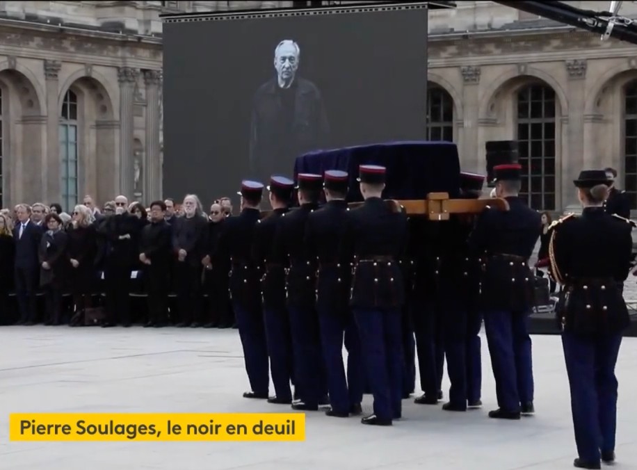 Tod von Pierre Soulages: Frankreich ehrt einen seiner größten Maler