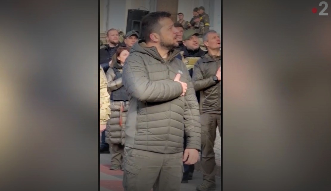 Ukraine-Krieg: Wolodymyr Selenskij besucht das befreite Cherson
