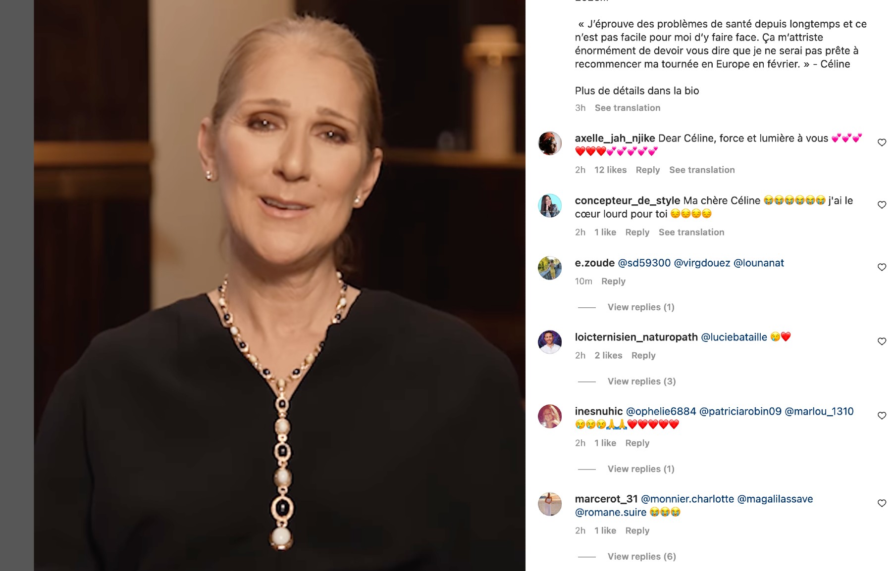 Céline Dion verschiebt Europatournee wegen „sehr seltener neurologischer Störung“