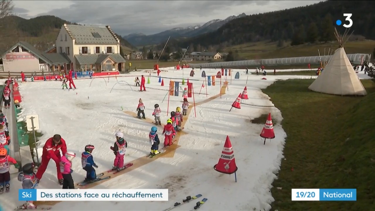 Französische Skigebiete erleben derzeit dramatischen Schneemangel