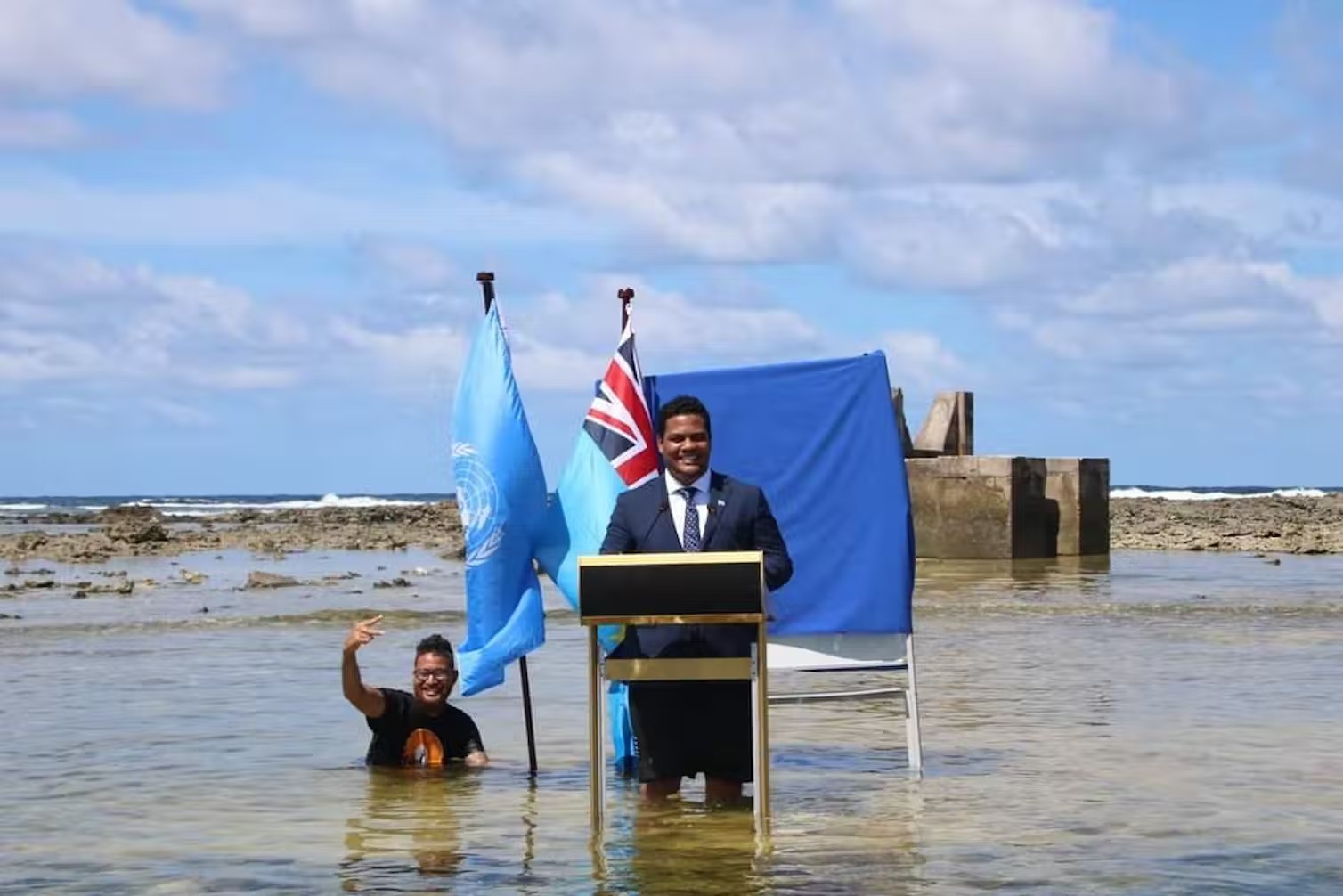 Klima: Inselgruppe Tuvalu erstellt digitales Abbild bevor sie vom steigenden Meeresspiegel verschlungen wird