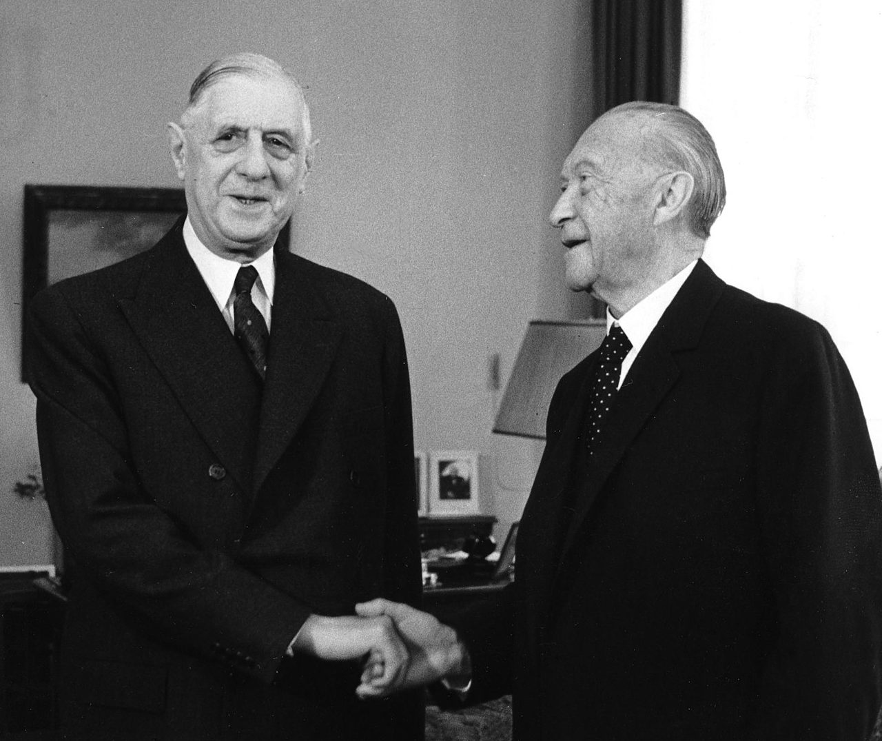 Damals: 60 Jahre deutsch-französische Freundschaft