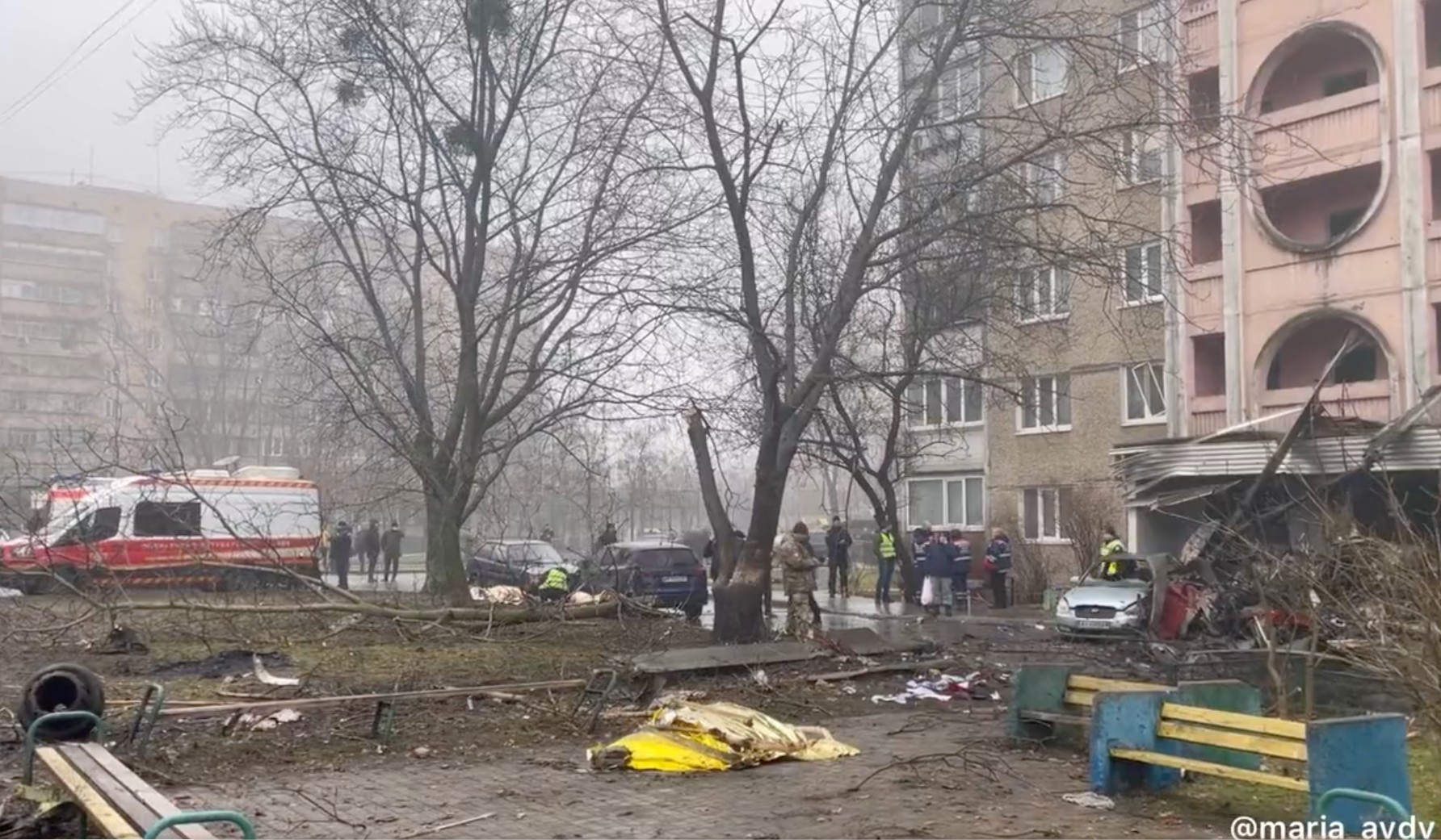 Ukraine-Krieg: Ukrainischer Innenminister stirbt bei Hubschrauberabsturz in der Nähe von Kiew