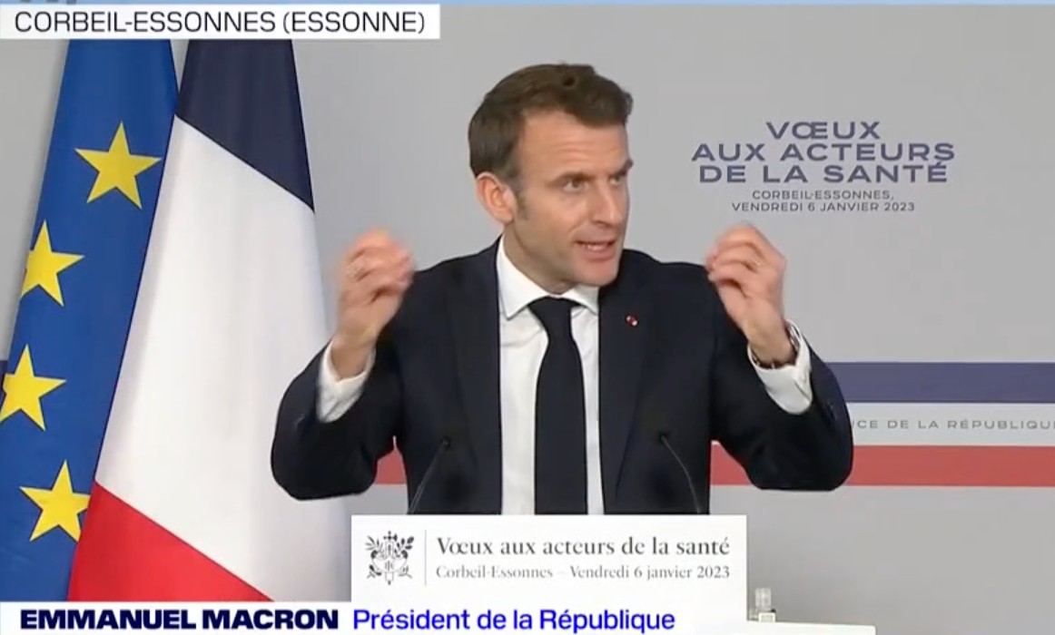 Emmanuel Macron kündigt Verbesserungen im Gesundheitswesen an