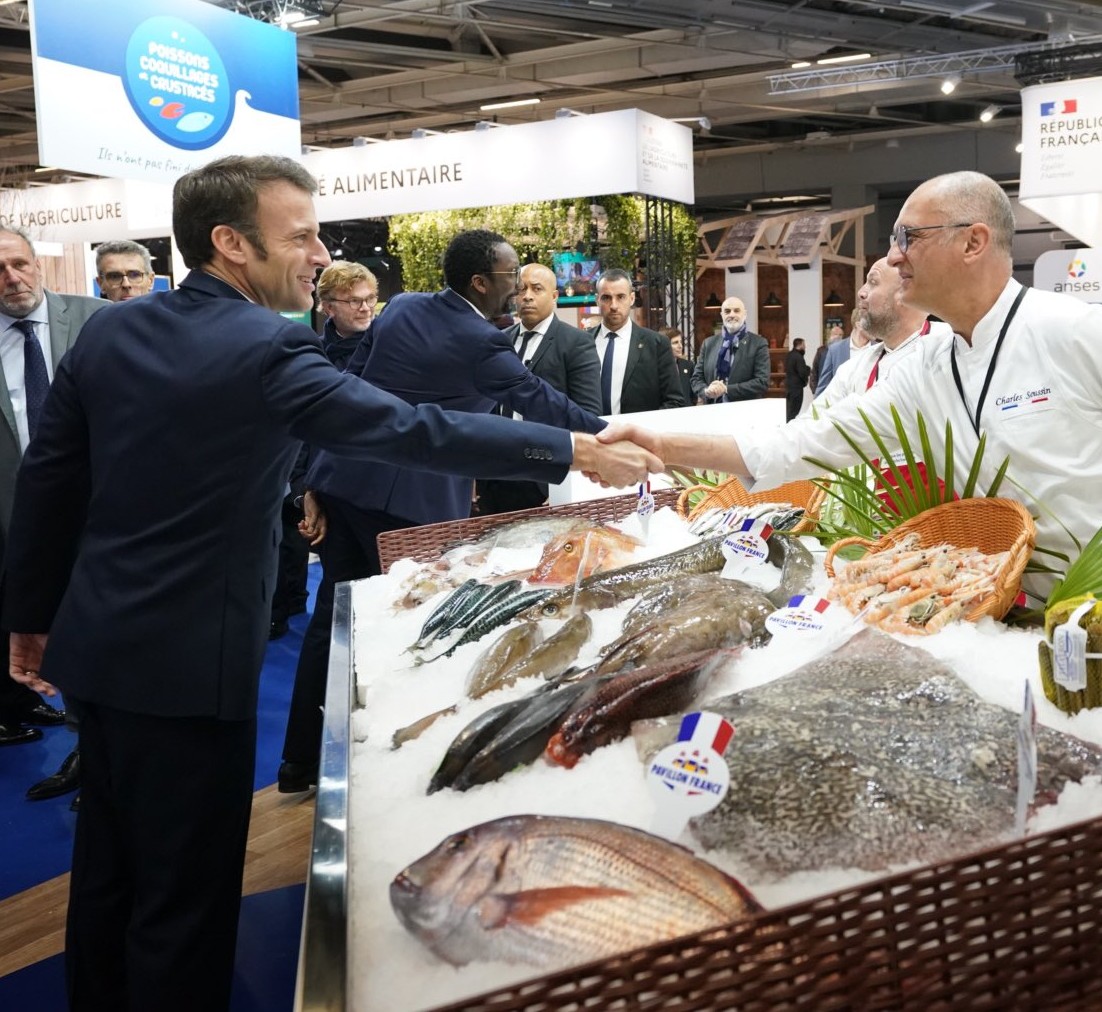 Landwirtschaftsmesse: Emmanuel Macron begann einen über 12-stündigen Marathonbesuch