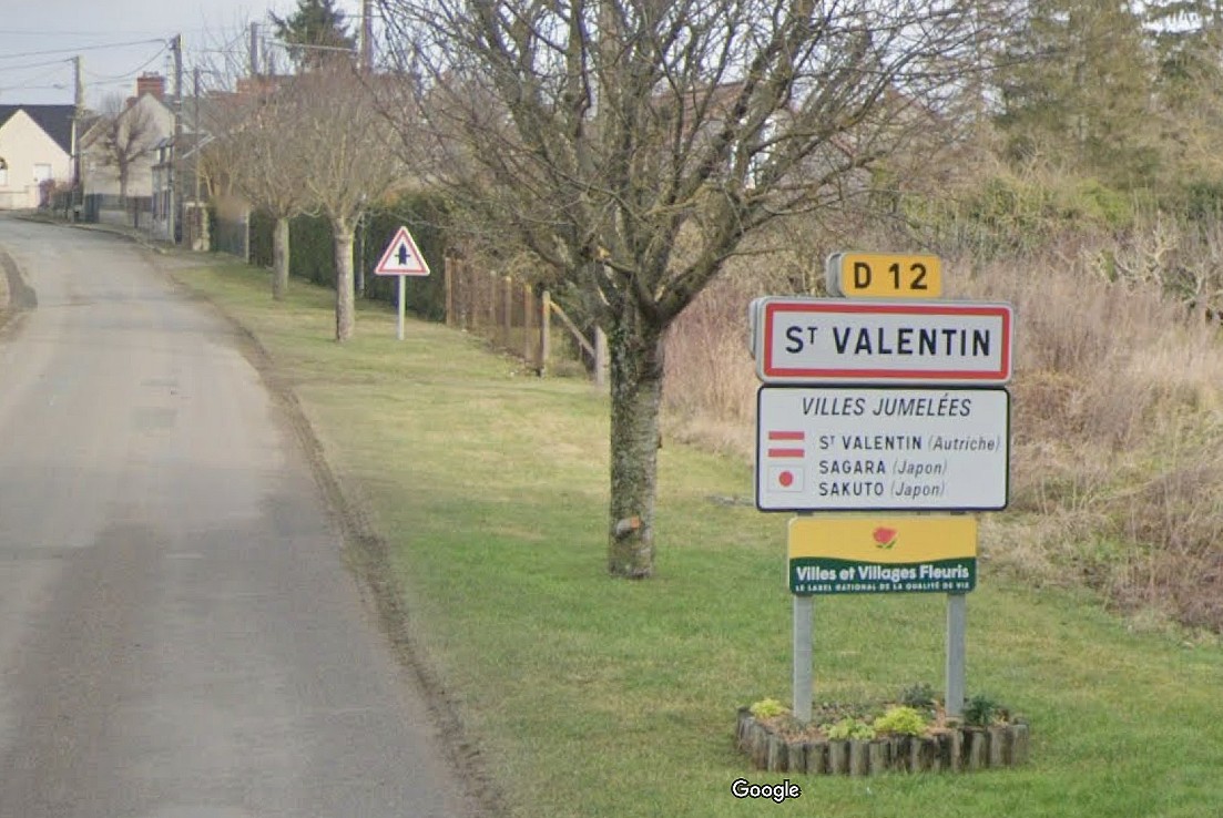 Saint-Valentin: Verliebte aus aller Welt kommen in dieses Dorf im Departement Indre