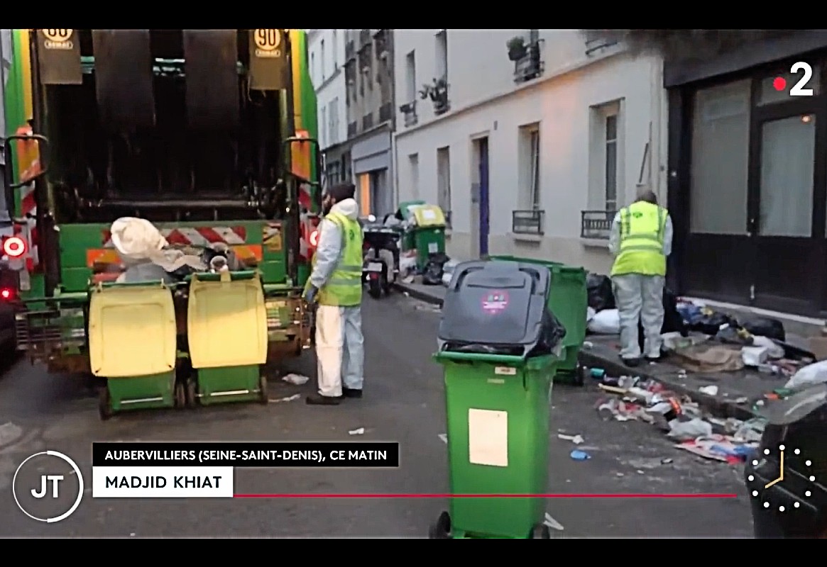 Streik der Müllabfuhr in Paris: Wegen zu wenigen Streikwilligen ausgesetzt