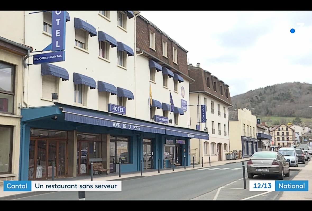Cantal: Ein Restaurant ohne Kellner ist rund um die Uhr geöffnet