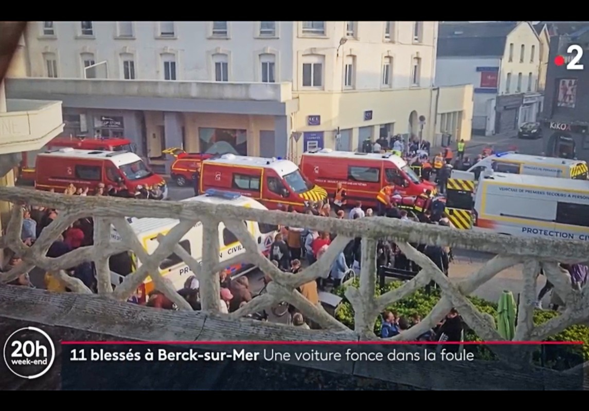 Drachenfestival in Berck-sur-Mer: Fahrzeug rast in die Menschenmenge