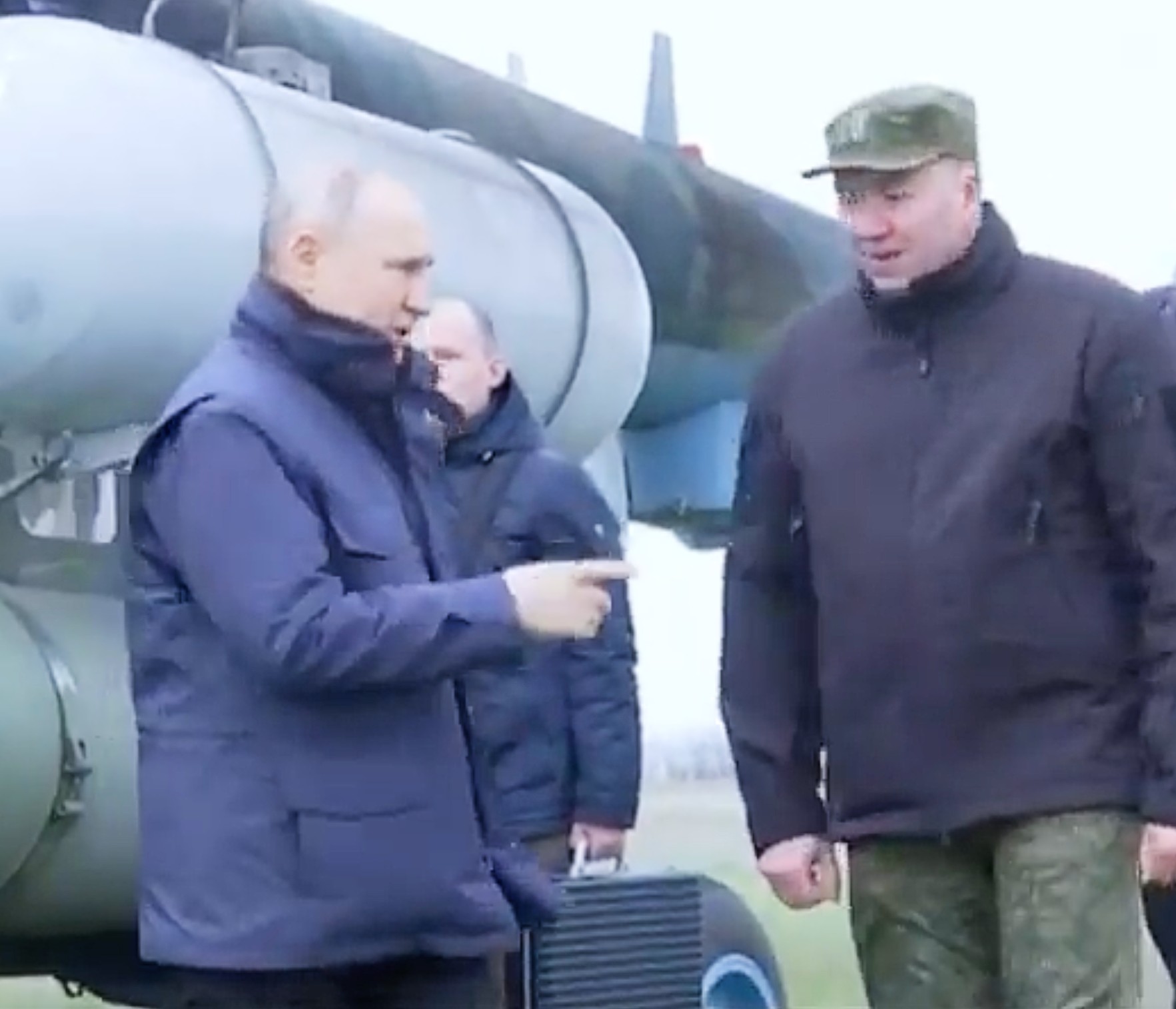 Ukraine-Krieg: Putin trifft russische Soldaten in der Region Kherson