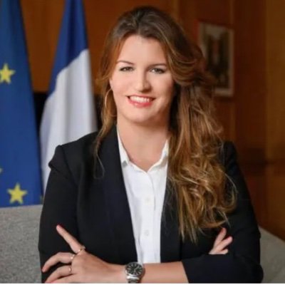 Französische Staatssekretärin Marlène Schiappa auf dem nächsten Titelblatt des Playboy