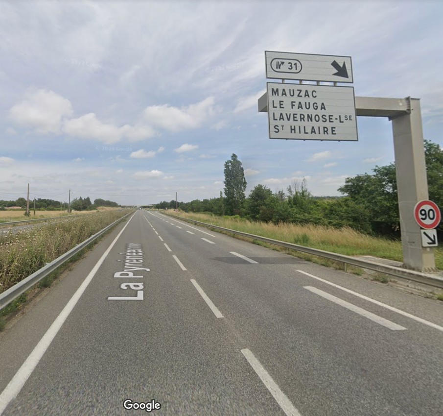 Alkoholisiert und ohne Führerschein fährt er 5 km in der falschen Richtung auf der A64 bei Toulouse