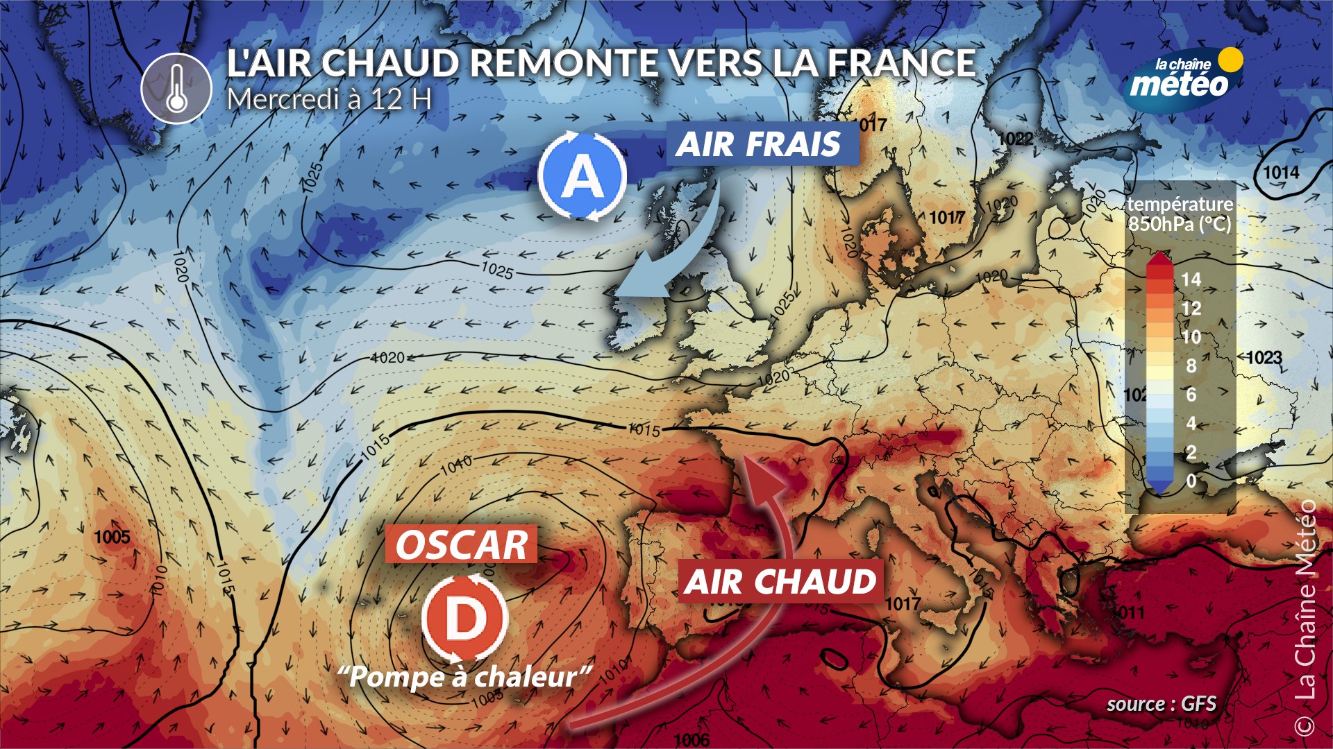 Sturm Oscar: Hitze mit Gewittern und Überschwemmungen – das kommt in den nächsten Tagen auf Frankreich zu