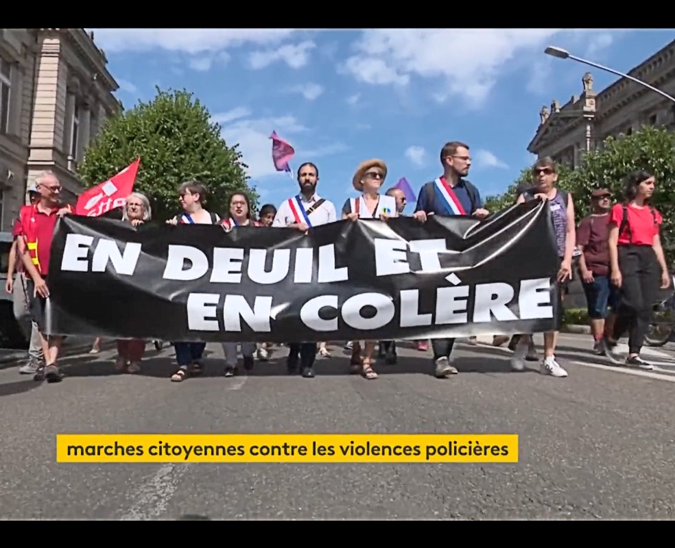 Polizeigewalt: Zahlreiche Protestmärsche in Frankreich