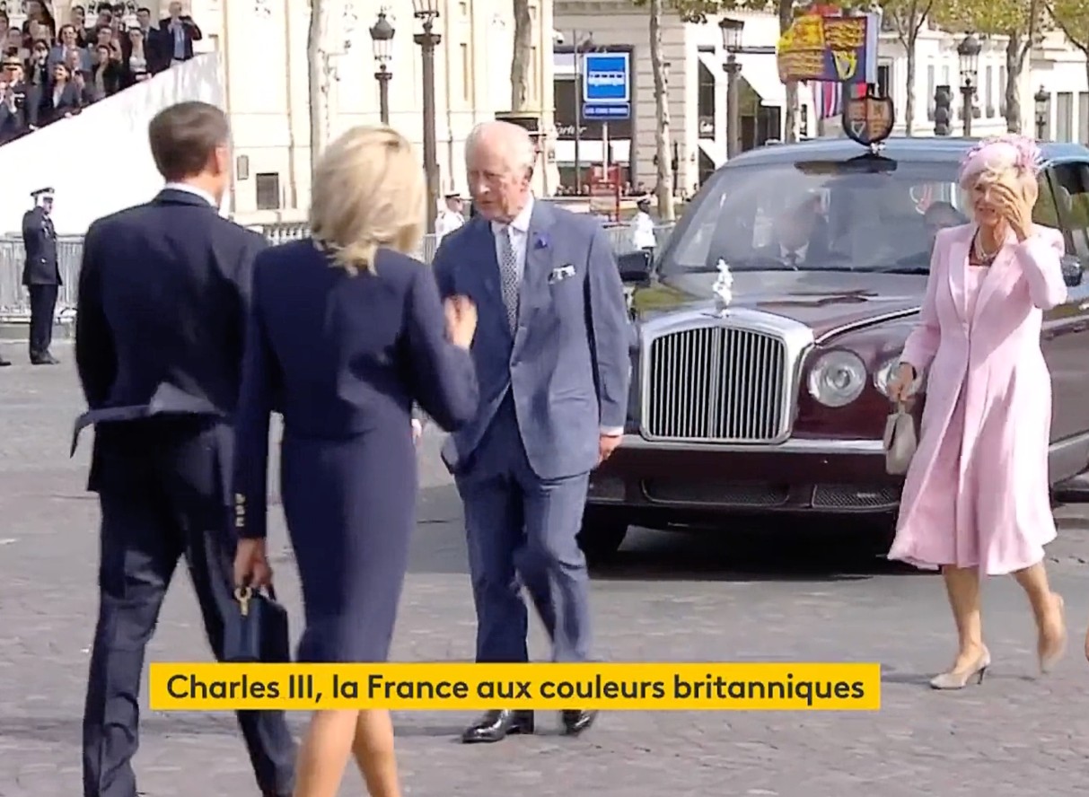 King Charles III. in Frankreich: Höhepunkte des gestrigen Tages