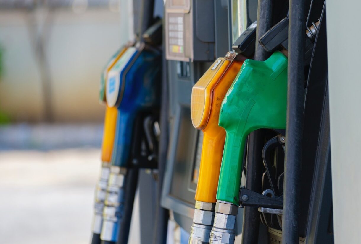 Tankstelle-Zapfsäule