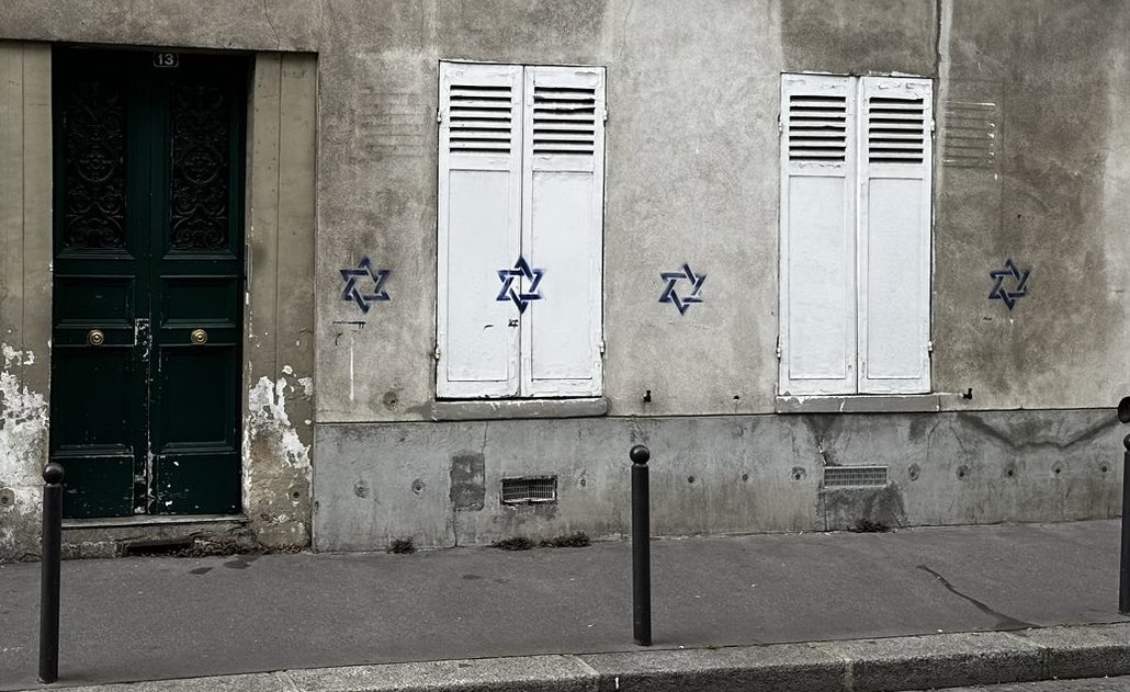 Antisemitisches_Grafitti