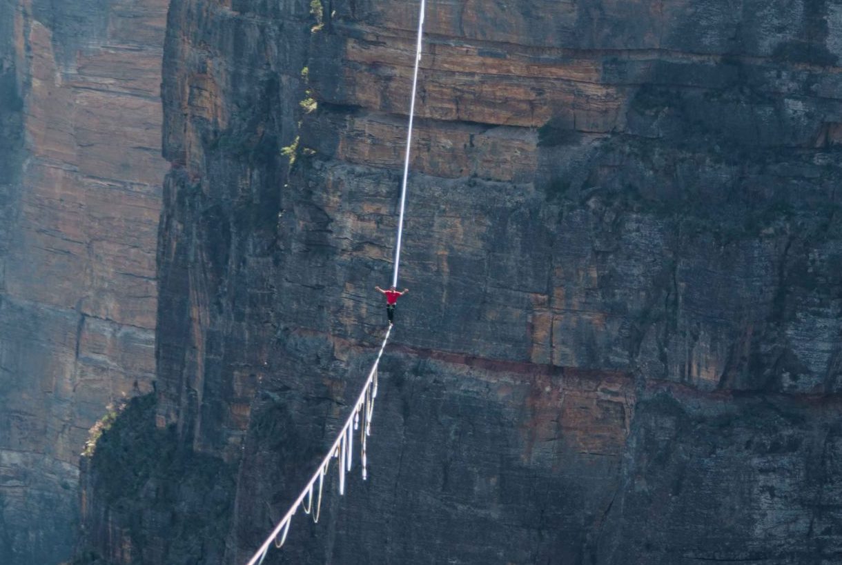 Seiltanz_Slackline