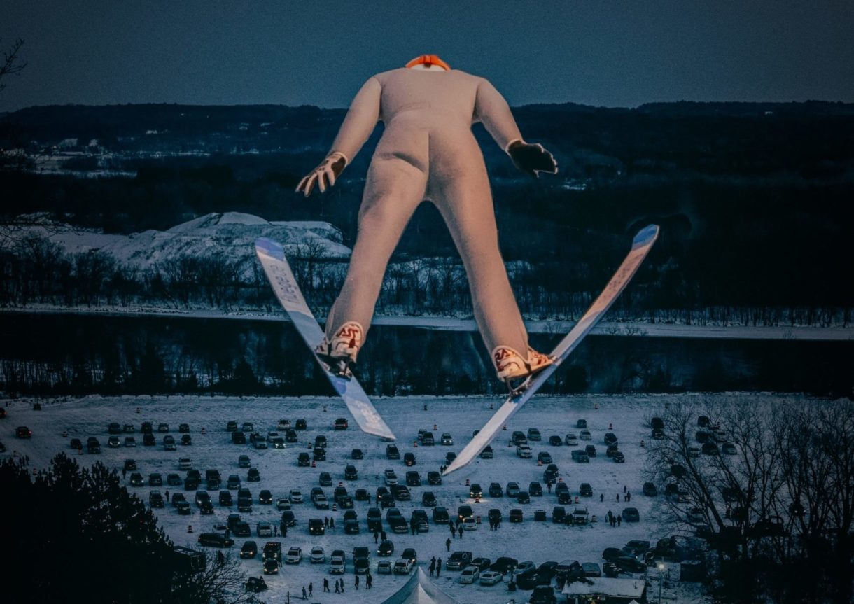 Skispringen