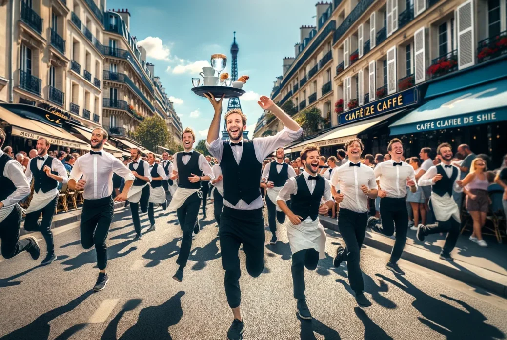 Mit Tablett und Tempo durch die Altstadt: Dinan feiert die Rückkehr der „Course des Garçons de Café“