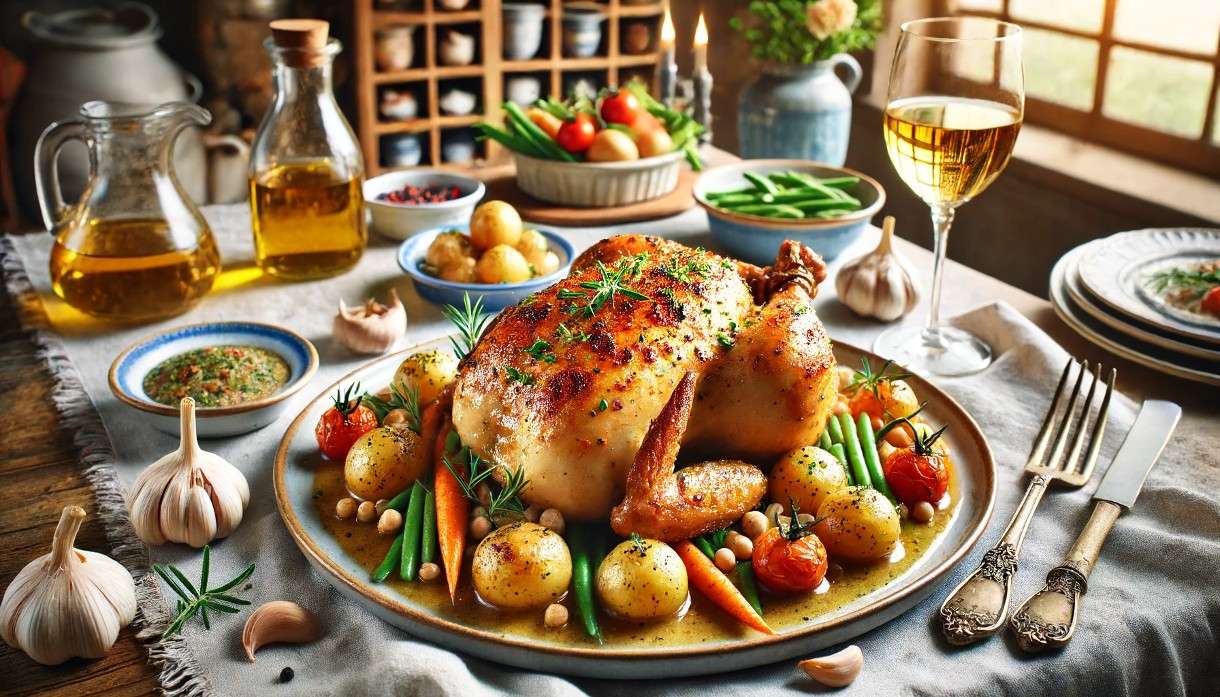 Le Poulet du Bourbonnais: Ein Geschmackserlebnis aus dem Herzen der Auvergne