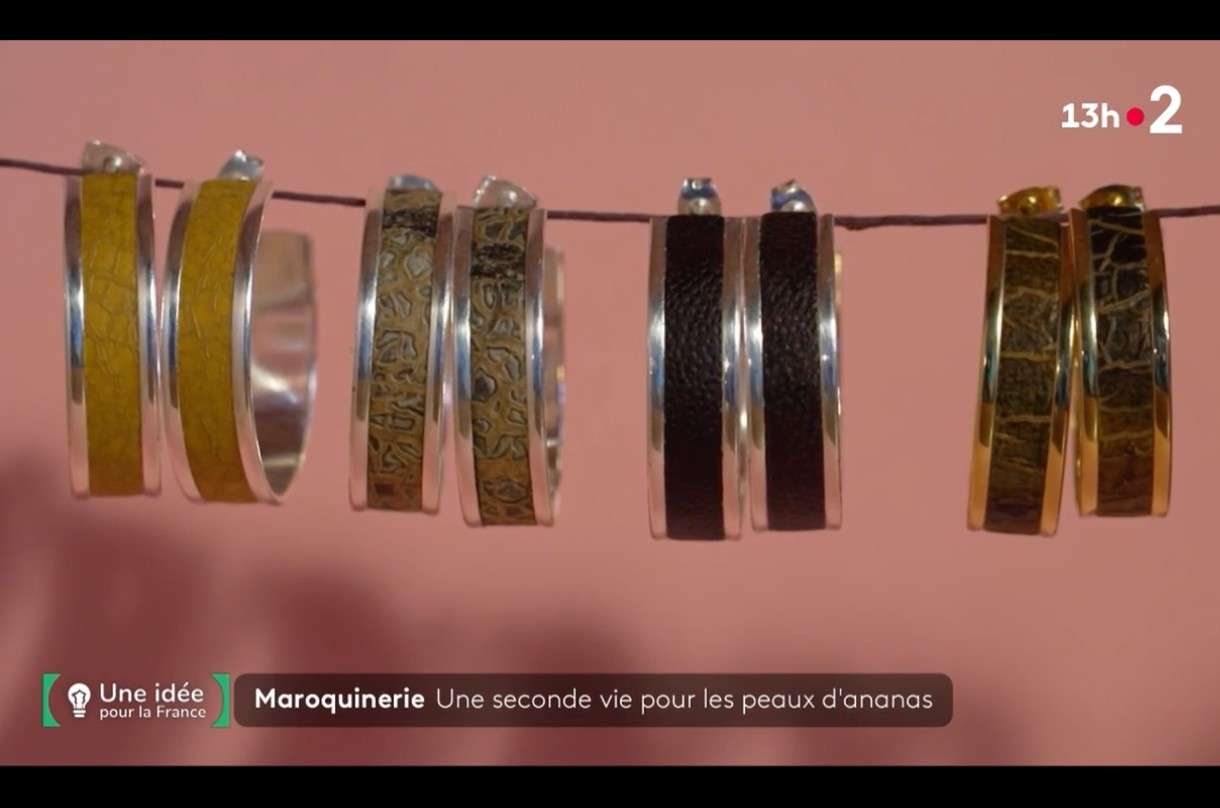 Veganes Leder aus der Bretagne: Ein Handwerker kreiert Mode-Accessoires aus Fruchtschalen